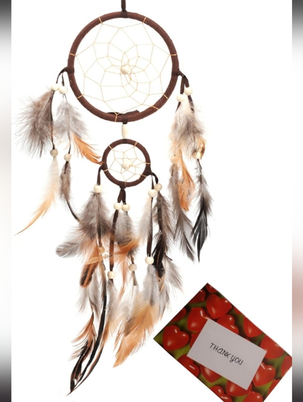Feather Dreamcatcher Wall Art Set - Aqua and Sky Blue set Of 2✨🪶🎁